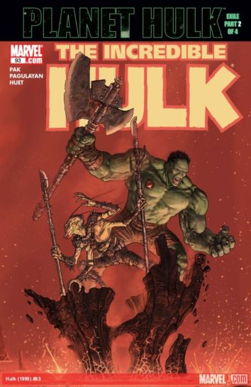 planet hulk marvel comic