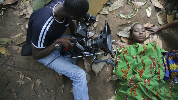 filming of a Nigerian movie
