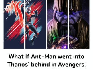 Ant-man went into Thanos