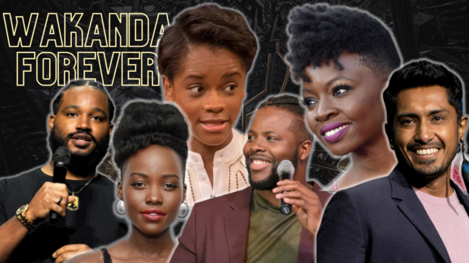 Cast of black panther talk about Wakanda Forever in Lagos